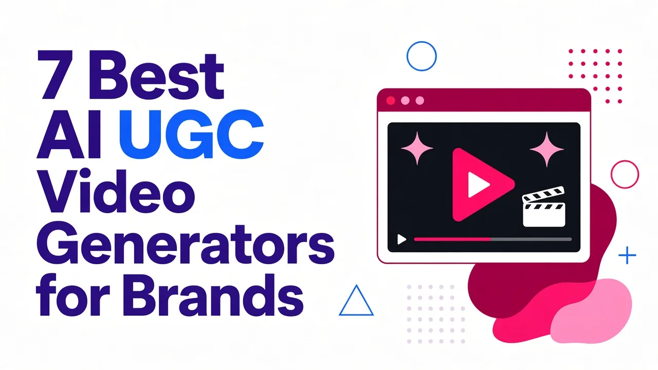 7 Best AI UGC Video Generators for Brands