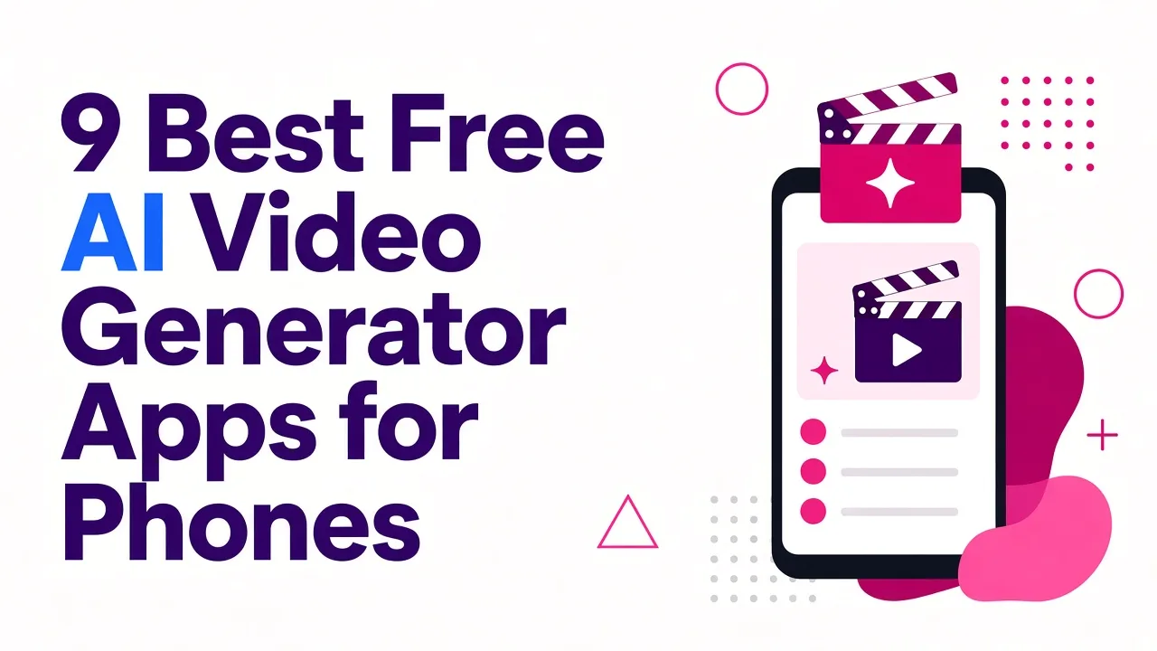 9 Best Free AI Video Generator Apps for Phones