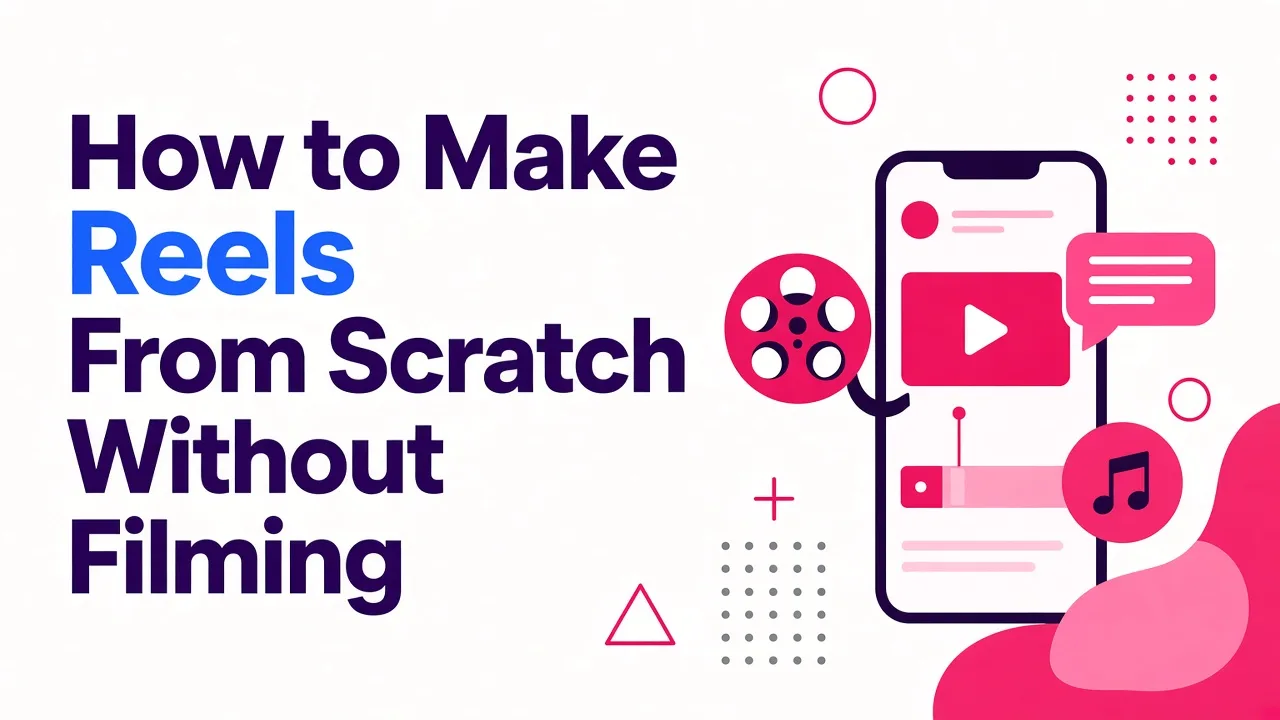 How to Make Reels From Scratch Without Filming