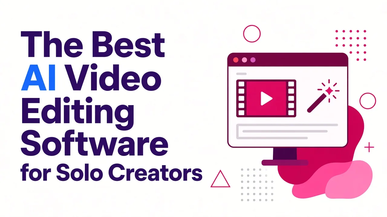 The Best AI Video Editing Software for Solo Creators
