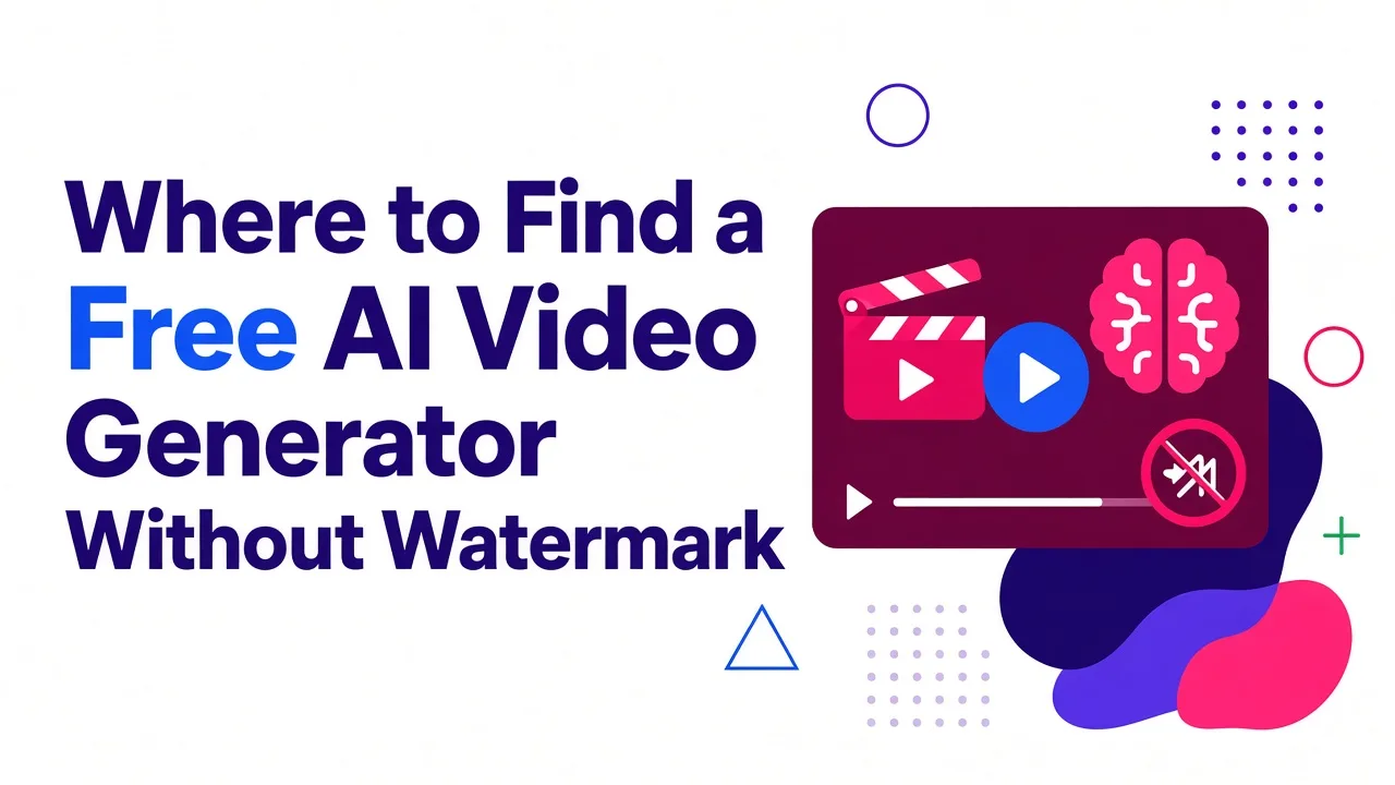 Where to Find a Free AI Video Generator Without Watermark