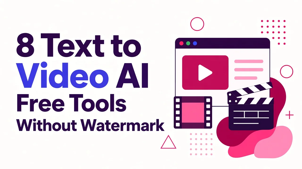 8 Text to Video AI Free Tools Without Watermark